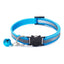 Cost-Effective Adjustable Snap-On Cat Collar With Bells Reflective Sturdy Nylon Collar For Kittens Cat Pet Supplies Cat Necklace