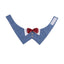 High Quality Puppy Big Dog Bibs Triangle Scarf Handsome Pet Wedding Suit Neck Accessories for Small Medium Dogs mascotas Costume