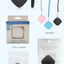 Mini Bluetooth 5.0 Tracker AntiLost Device Round Pet Kids Bag Wallet Tracking Smart Finder Locator