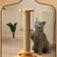 Pet cat toy High-density board Cat Turntable Fun cat baseball durable sisal scraper cat supplies Cat scratching post