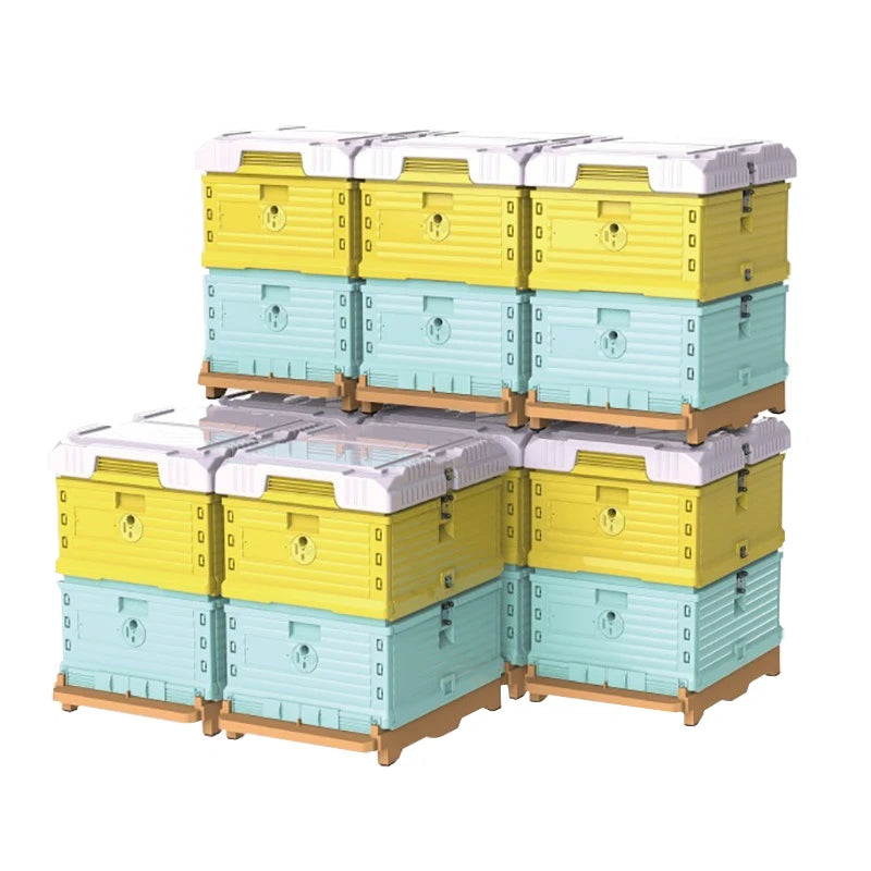 Insulated 10 frames hive plastic beekeeping hives