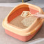 Large Cat Pan Cat Litter Pan Cat Litter Pan Cat Litter Container For Poop Large Cat Pan Litter Container With Scoop High Sided