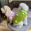 Luxury Designer Warm Winter Clothes for Pets Wool Knitting Floral New Year York Dog Sweaters Sphinx Cat Christmas Puppy Clothing