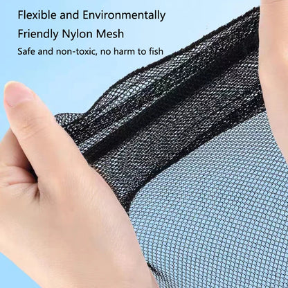 Extendable Long Handle Square Aquarium Fish Tank Fishing Net Landing Net for Catching Fish Shrimp Tank Clean Accessories New