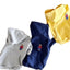 Luxury Dog Clothes Thin Dog Hoodies for Small Dogs Pet Dog Coat Leisure Dog Pullover Chihuahua Poodle Bichon Puppy Cat Apparel