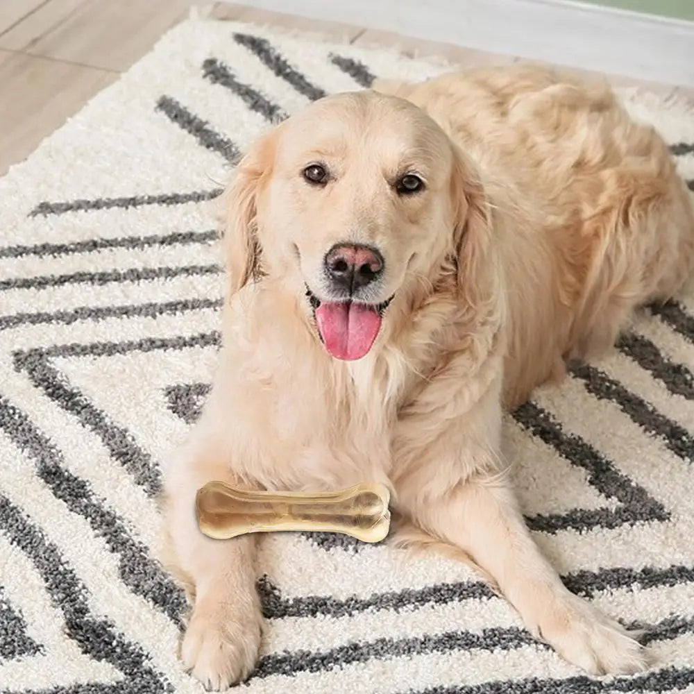 Dog Teething Bone Beef Flavor Puppy Chew Bone Safe And Bite-resistant Large Dog Toys Edible Chew Toys For Pets Dogs