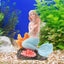Mermaid Fish Tank Ornament Figurines Miniature Resin Decorations Artificial Aquarium Decor 6 Styles DIY Aquarium Desk Theme