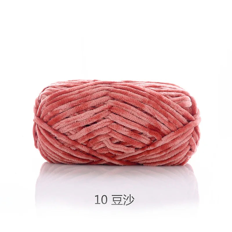 Ruyi bird warm fleece thick wool handmade DIY crochet woven golden velvet hook shoe thread wool ball