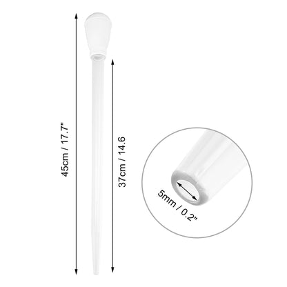UXCELL Fish Tank Siphon Vacuum Cleaner Pet Feeding Tools Parts Set Aquarium Water Changer Lengthen Pipettes Cleaning Accessories