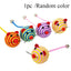 1Pc Pet Cat Toy Lovely Stripe Nylon Rope Round Ball Mouse Toy with Bell Pet Cat Chew Toy Interactive Mouse Ball Pet Products