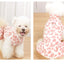 Leopard Dog Sweater Dress Fleece Puppy Dresses for Small Dogs Girl Cat Skirt Apparel Winter Warm Dog Clothes
