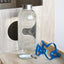 Silent Fine Needle Stainless Steel Striking Needle Water Bottle, Dragon Cat Beige Long Hair  Feed Water, Drinking Bottle
