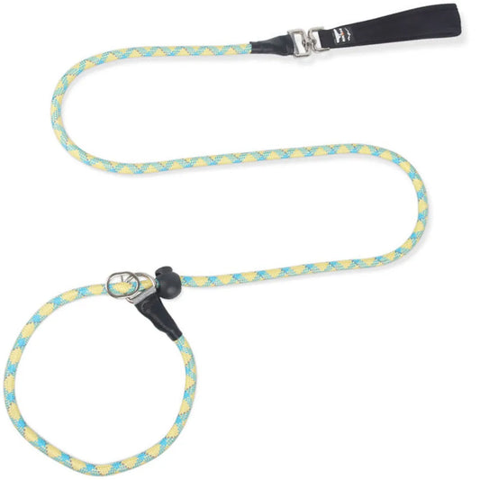 Dog Collar Dog Leash P Chain Slip Rope Leads Leash Pet Puppy Nylon Rope Adjustable Loop Collar Slip Lead for Training Large Dogs