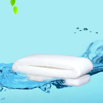 Practical Aquarium Super Thick Biochemical Cotton Sponge Filter Fish Tank Aquarium Bio Spong Pond Foam White Sponges accessory