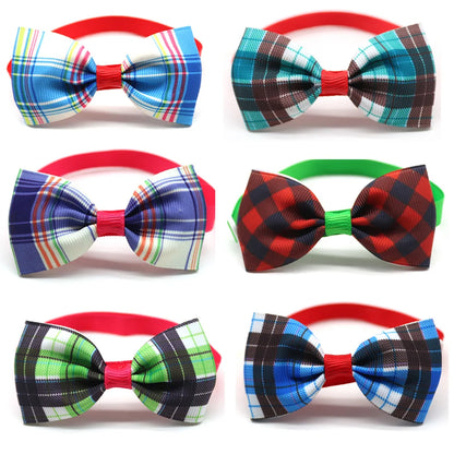 20pcs Dog Acccessories Dog Bow Tie  Bulk Dog Collar Bow Dog Bowtie Small Dog Cat Pet Supplies Dog Fashion Accessoreis Bow