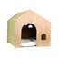Factory straight hair, high-grade wooden cat litter, kennel, delivery room, universal in all seasons, environmentally friendly