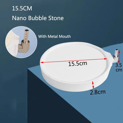 10/13/15cm Fish Tank Aquarium Nano Air Stone Oxygen Aerator Increasing Air Bubble Pond Pump Hydroponic Oxygen Accessories Hot