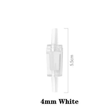 10pcs Aquarium One Way Check Valve CO2 Aquarium Fish Tank Air Pump Check Valve Increasing Pump Hose Accessories acuario