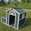 Dog House Outdoor Solid Wood Kennel Outdoor Rain and Sun Protection Dog House Medium and Large Kennel Dog Villa Wooden Pet Nest