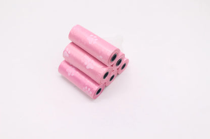 1-100Rolls Dog Poop Bags Biodegradable Outdoor Cleaning Poop Bag with Breakpoint Puppy Cat Pooper Scooper Bag Pet Supplies