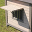 Outdoor Solid Wood Sunscreen Rain Protection Dog House Kennel Large Medium-sized Dog Courtyard Villa Universa