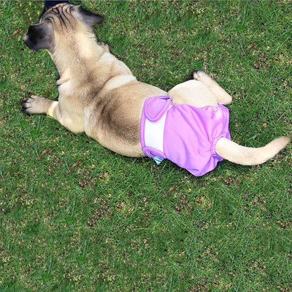 Female Dog Diapers Washable Pet Underwear for Girl Puppies Large Dogs Panties Sanitary Physiological Pants for Dogs Pet Supplies