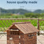 Dog Kennel Outdoor Rainproof Anti-corrosion Four Seasons Universal Dog Kennel Winter Warm Large Dog Kennel