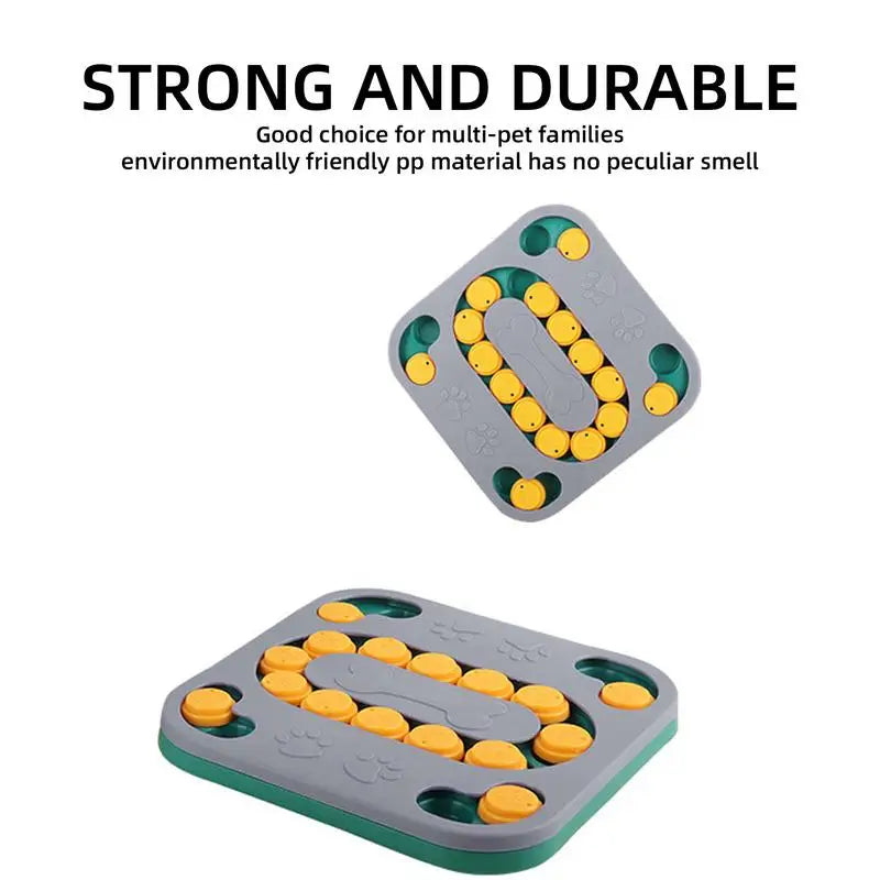Dog Food Puzzle Feeder Puppy Treat Toy Food Dispenser Interactive Dog Toy Slow Feeder For IQ Training Treat Dispensing Aid Pets