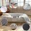 Cross-border explosion human kennel plush human dogbed winter warm sponge dog pad giant dog bed