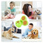 Snuffle Ball for Dogs Interactive Snuffle Ball Dog Puzzle Toys Treat Dispensing Puzzle Toys Dog Chew Toys Dog Food Treat Feeding