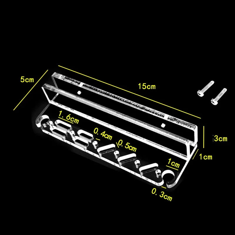 Aquarium Plastic Plant Tools Storage Rack Acrylic Holder for Tweezer Scraper Scissor Fish Tank Water Grass Cleaning Tool acuario