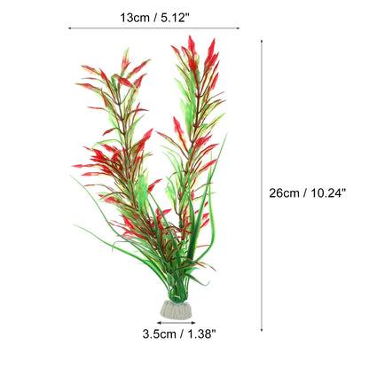 UXCELL Aquarium Ornament Artificial Plants Grass Plastic Seaweed Aquatic Viewing Plant For Fish Tank Landscape Decor Accessories