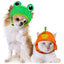 Cute Pet Hat Small Dog Cat Hat Easter Bunny Hat Crab Lobster Frog Cap Pet Party Costume Accessories Headwear for Cat Kitten Pug