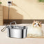 Stainless Steel Cat Water Fountain Automatic Pet Drinker Drinking Fountain For Cats Dogs Drinking Bowl with Replaceable Filter