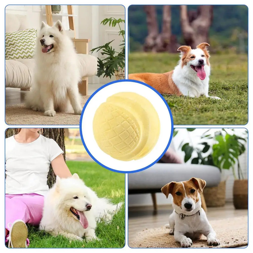 Pet Tennis Ball Dog Ball Toy Puppy Chewing Interactive Biting Toy Durable Bite Resistant Puppy Training Toys Outdoor Playing toy
