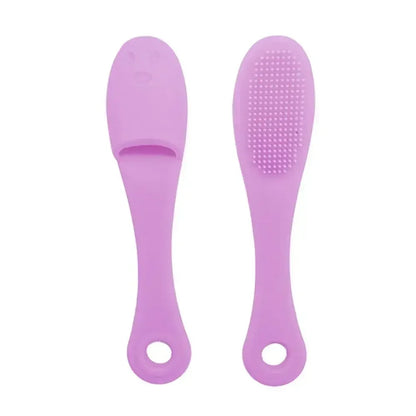 Dog Cat Finger Toothbrush Pet Soft Finger Nose Blackhead Cleaning Brush Silicone Dog Cat Wool Brush Pet Dog Accessorie
