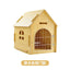 Wholesale new spot detachable wooden dog house cat house pet with window dog house chalet indoor outdoor pass
