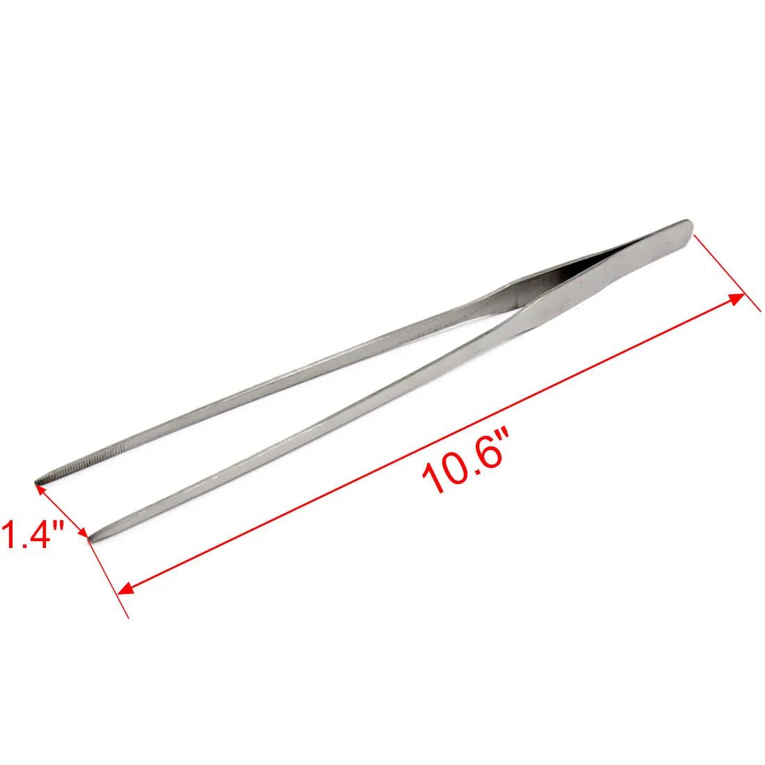 UXCELL 27-48cm Aquarium Curved Straight Tweezers Water Grass Clip Fish Tank Aquatic Plants Cleaner Tools Reptile Feeding Tongs