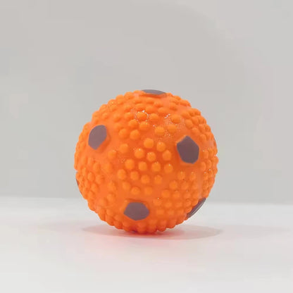 12 PCS Tennis Launcher Elastic Ball for Small and Medium Size Dogs Playing Fetch Latex Ball 2inch Dog Toy Portable Tennis Throw