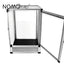 Reptile Detachable Habitat Tank Terrarium Transparent Aluminium Air Screen Cage Front Opening Door Full View Lizard Chameleon