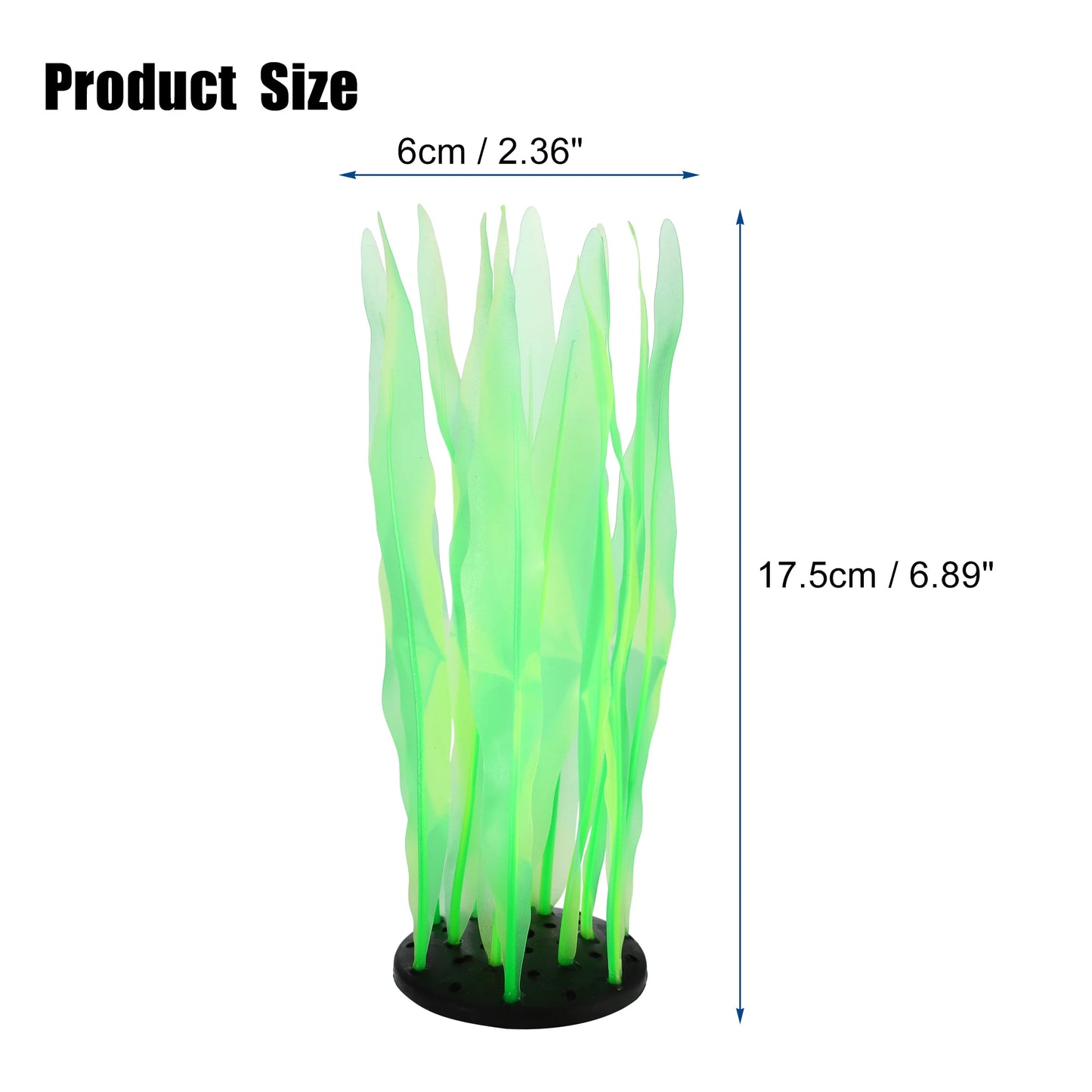 UXCELL Silicone Luminous Plants Glowing Simulation Coral Aquarium Artificial Fluorescence Deco Ornament Fish Tank Accessories