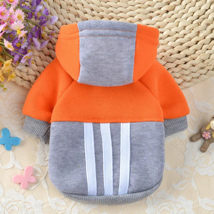 Winter Dog Hoodie Dog Clothes for Small Dog Puppy Clothes Bulldog Dog Coats and Jackets Dog Christmas Clothes Pet Supplies
