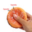 Toys For Dog Simulation Hamburger Shaped Pet Dog Toys Funny Sound Squeak Toy For Dogs Cats Training Playing Chewing fidget toys