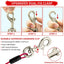 Pet Dog Tie Out Cable for Dogs Up to 125 Pounds 3m 5m 10m Outdoor Dog Steel Cable with Strong Big Hook Stainless Steel Dog Leash