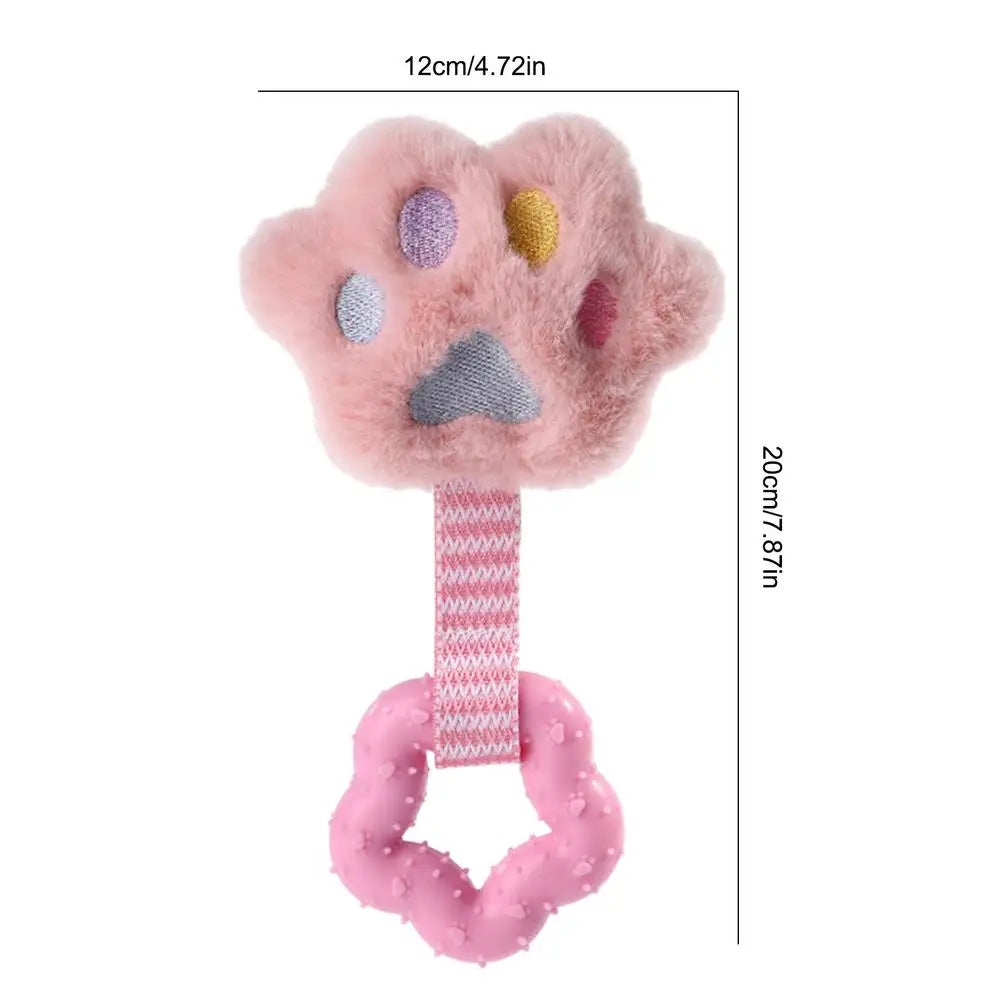 Pet Dog Sound Squeaky Toys Dog Chew Toy Cute Plush Chew-Resistant Squeaky Toys Puppy Sound Oral Care Soft Dog Supplies Pet Toys