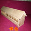 Pigeon Trough Feed Trough Carrier Pigeon Solid Wood Trough Anti-scattering with Cover Trough Pigeon Supplies