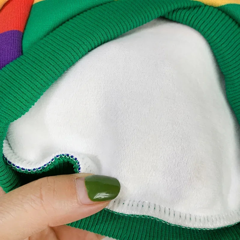 Parent-child Wear Pet Clothes  Puppy Clothes  Dog Costume  Dog Clothes for Small Dogs Printing Autumn and Winter