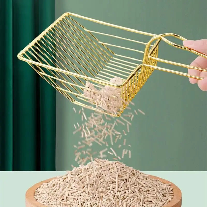 Shovel For Cat Litter Cat Litter Metal Scoop For Sand Box And Cat Toilet Big Litter Box Shovel Pet Supplies