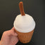 Dog Plush Toy Dog Beverage Coffee Series Plush Filled Coffee Cup Pet Toys Squeak Puppy Toys Fleece Squeak Toys
