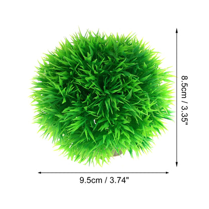 UXCELL Aquarium Artificial Plastic Lawn Water Weeds Ornament Grass for Fish Tank Landscape Plants Decoration Accessories